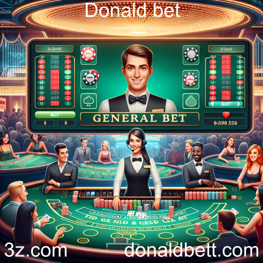 A Experiência do Casino Ao Vivo no Donald Bet